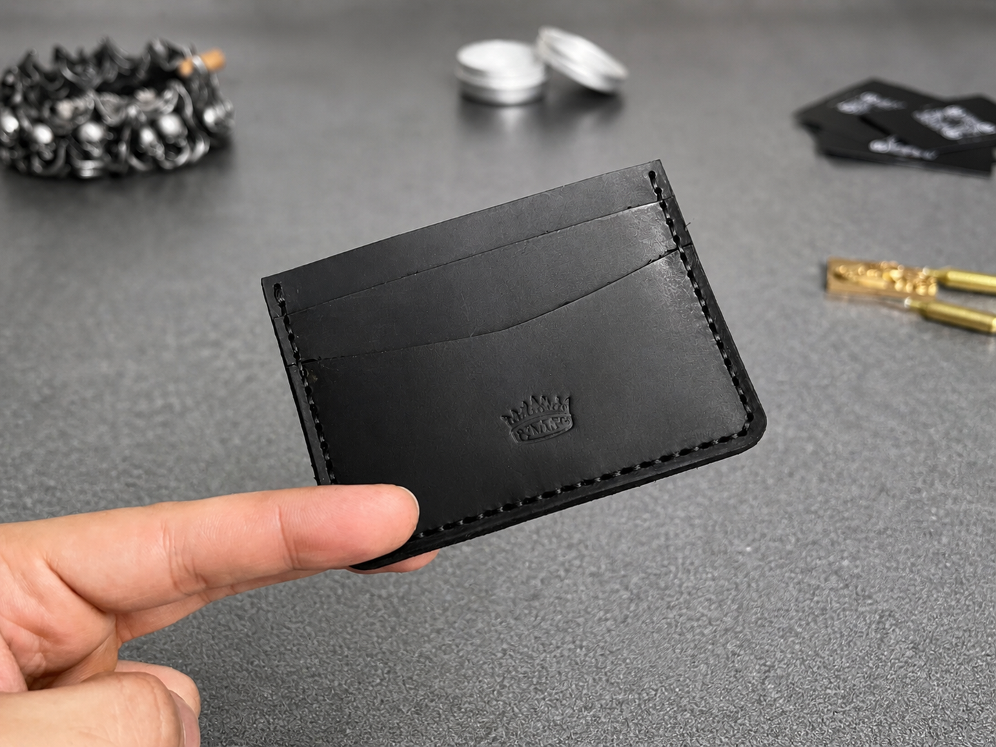 classico – Pull Up Cow Leather Card Holder