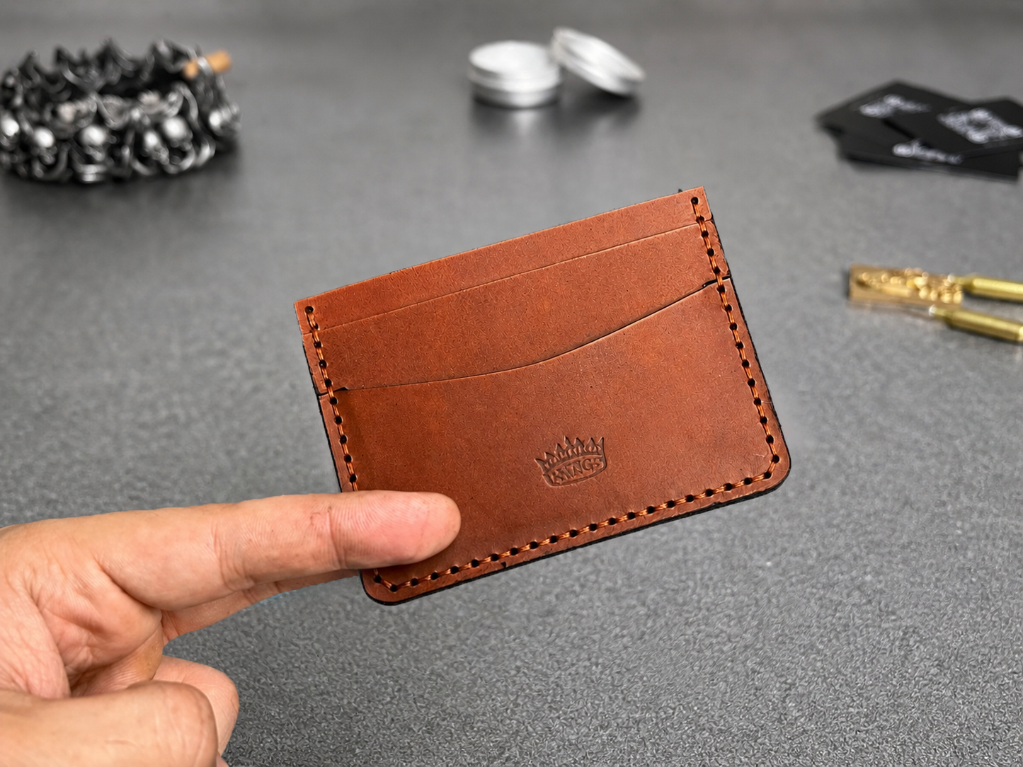 classico – Pull Up Cow Leather Card Holder